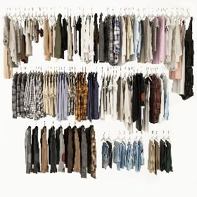 Collection of Clothes 3D model